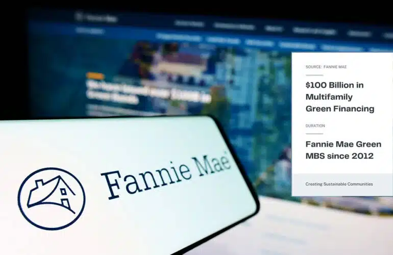 Fannie Mae Green Financing Tops $100 Billion