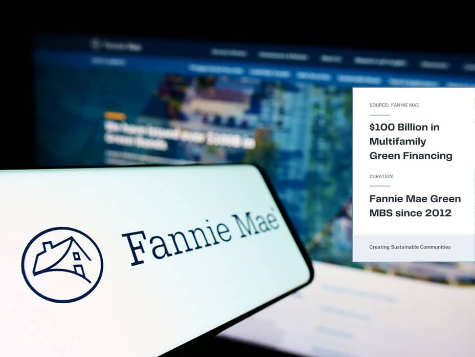 Fannie Mae Green Financing Tops $100 Billion