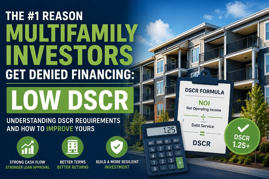 The #1 Reason Multifamily Investors Are Denied Financing 2 The Number One Reason Multifamily Investors Are Denied Financing