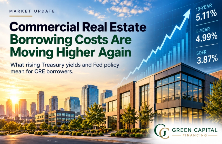 CRE Rates are Rising Mike Reible Green Capital Financing