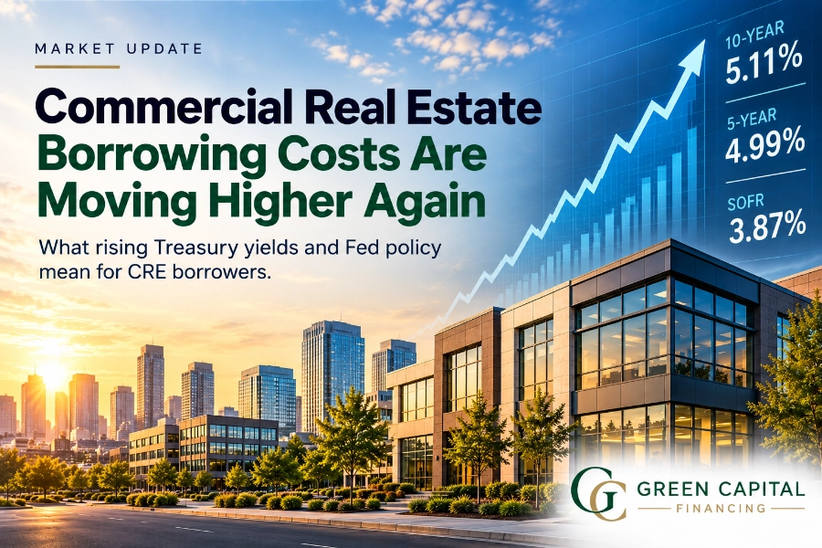 CRE Rates are Rising Mike Reible Green Capital Financing